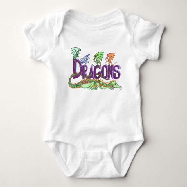 Dragons, dragons everywhere! Infant Creeper (Front)