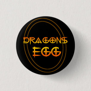 Dragon's Egg 3 Cm Round Badge