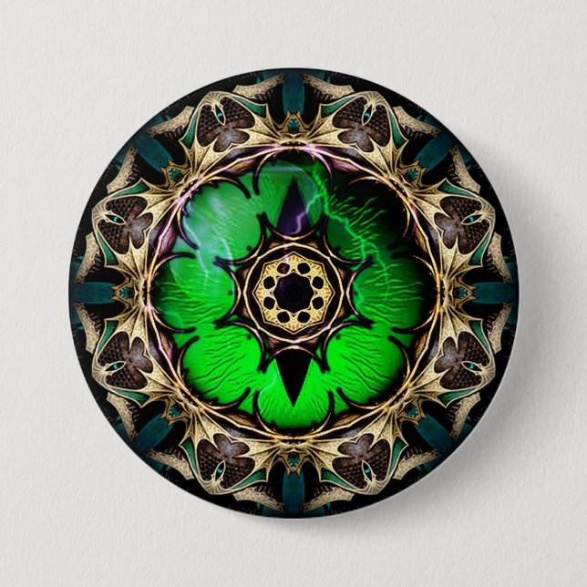 Dragon's Eye 7.5 Cm Round Badge (Front)