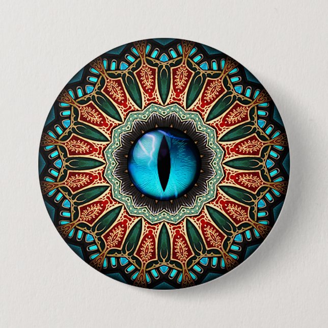 Dragon's Eye 7.5 Cm Round Badge (Front)
