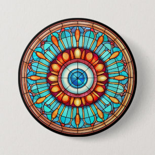 Dragon's Eye 7.5 Cm Round Badge