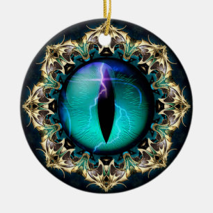 Dragon's Eye Ceramic Tree Decoration
