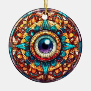 Dragon's Eye Ceramic Tree Decoration