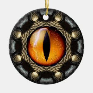 Dragon's Eye Ceramic Tree Decoration