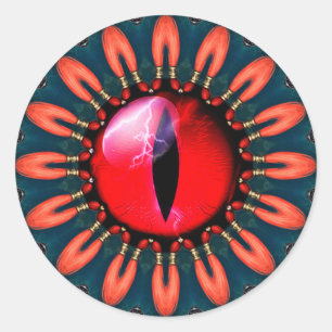 Dragon's Eye Classic Round Sticker