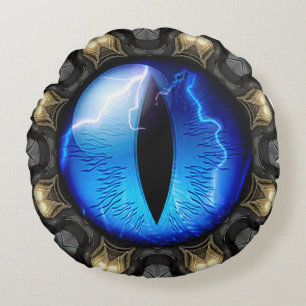 Dragon's Eye Round Cushion