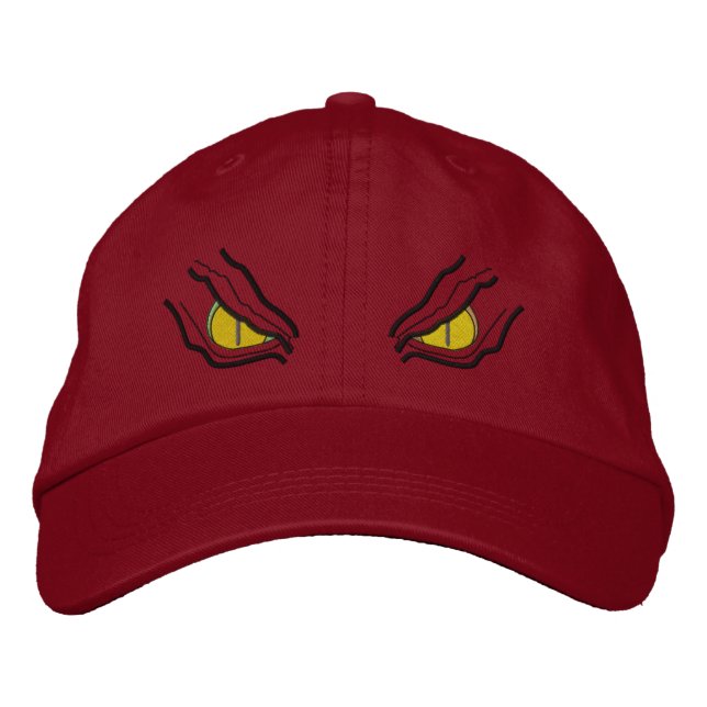 dragons eyes embroidered hat (Front)