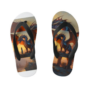Dragon's Fury Apparel Kid's Flip Flops