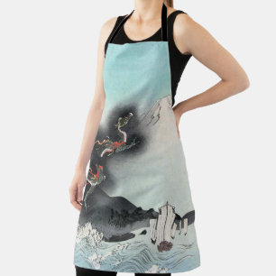 Dragon's Fury Sea Battle for Mount Fuji, Japan Apron