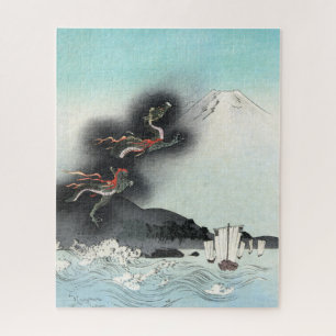 Dragon's Fury Sea Battle for Mount Fuji, Japan Jigsaw Puzzle
