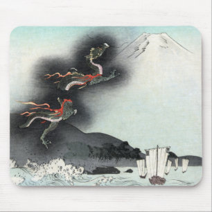 Dragon's Fury Sea Battle for Mount Fuji, Japan Mouse Mat