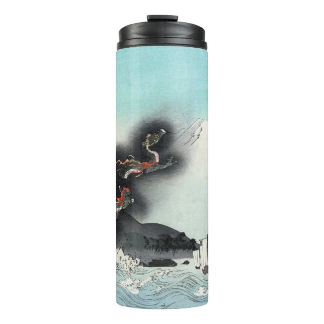 Dragon's Fury Sea Battle for Mount Fuji, Japan Thermal Tumbler (Front)