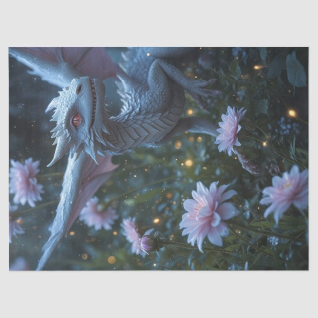 Dragon's garden tissue paper (Front)