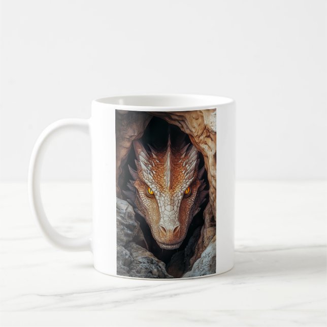 Dragon's Gaze Coffee Mug (Left)