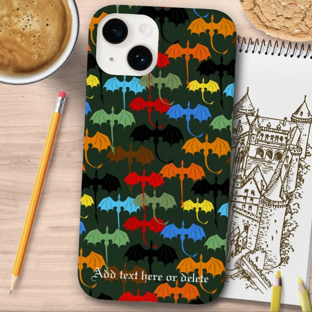 Dragons Green Flight Fantasy Case-Mate iPhone Case (Creator Uploaded)