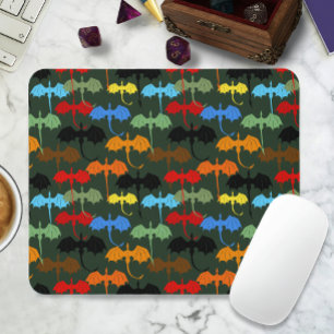 Dragons Green Flight Fantasy  Mouse Mat