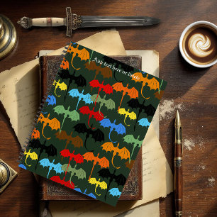 Dragons Green Flight Fantasy Notebook