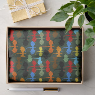 Dragons Green Flight Fantasy Tissue Paper