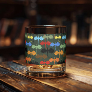  Dragons Green Flight Fantasy Whiskey Glass