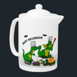 Dragons - Happy Halloween ! Today I will cook<br><div class="desc">Autumn,  Happy Halloween! Today I will cook - 2 little Dragon argue who today to cook would like. Paint by Krisi ArtKSZP ~ More Products >>> In Shop ArtKSZP >>> Halloween >>> Dragons Halloween</div>