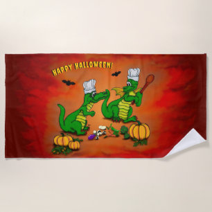 Dragons - Happy Halloween ! Today I will cook Beach Towel