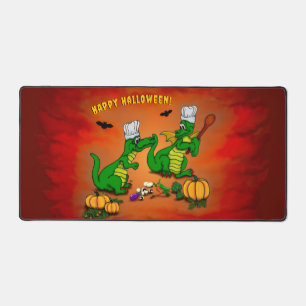Dragons - Happy Halloween ! Today I will cook Desk Mat