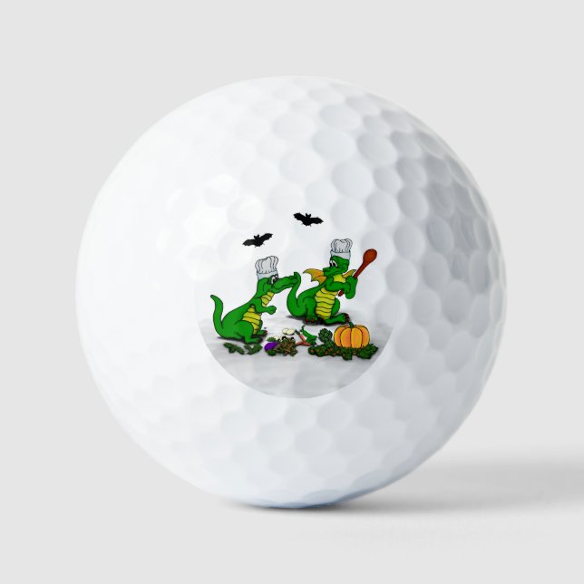 Dragons - Happy Halloween ! Today I will cook Golf Balls (Front)