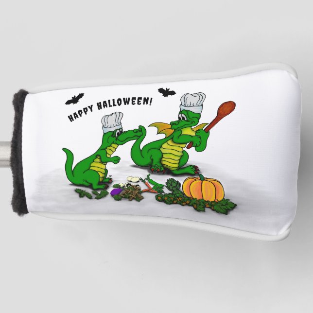 Dragons - Happy Halloween ! Today I will cook Golf Head Cover (Front)