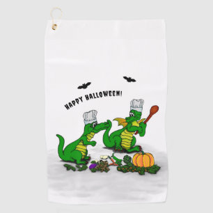 Dragons - Happy Halloween ! Today I will cook Golf Towel