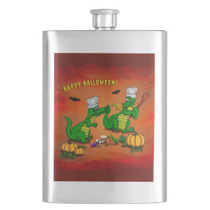 Dragons - Happy Halloween ! Today I will cook Hip Flask