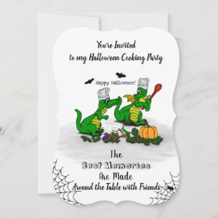 Dragons - Happy Halloween ! Today I will cook Invitation