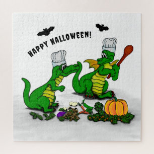 Dragons - Happy Halloween ! Today I will cook Jigsaw Puzzle