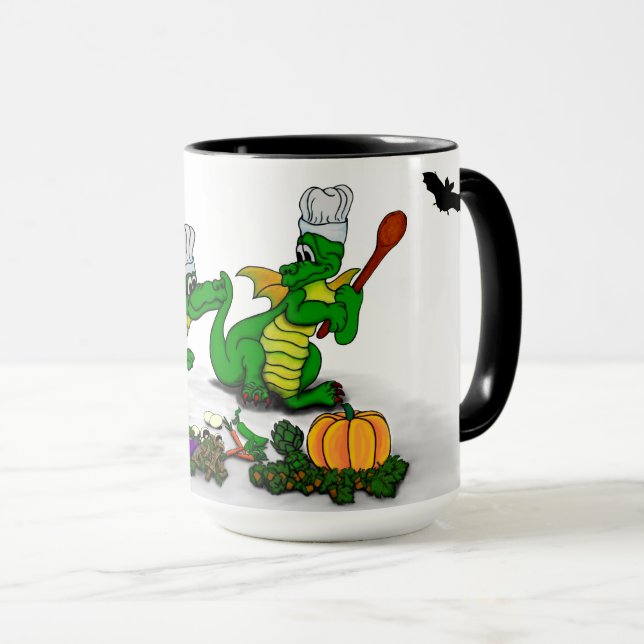 Dragons - Happy Halloween ! Today I will cook Mug (Front Right)