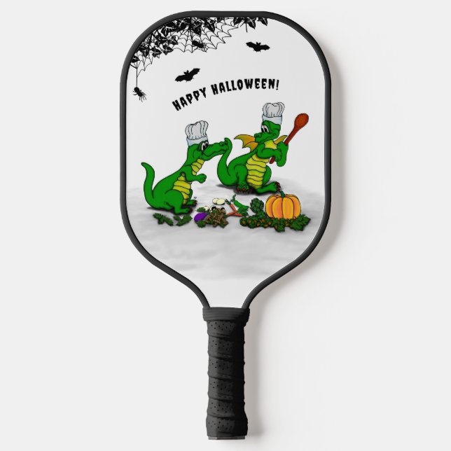 Dragons - Happy Halloween ! Today I will cook Pickleball Paddle (Front)