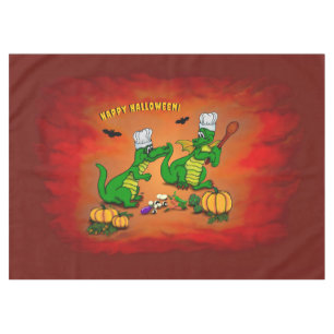 Dragons - Happy Halloween ! Today I will cook Tablecloth