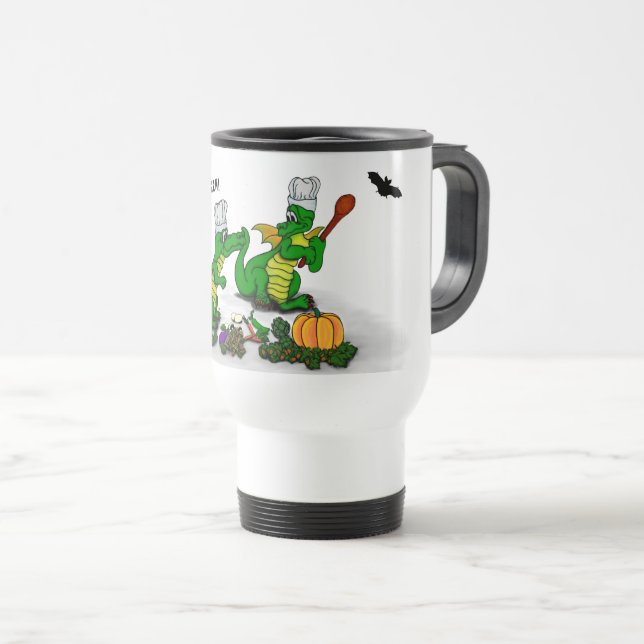 Dragons - Happy Halloween ! Today I will cook Travel Mug (Front Right)