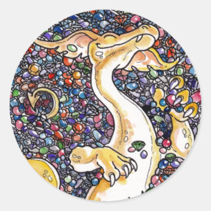 Dragon's Hoard Classic Round Sticker