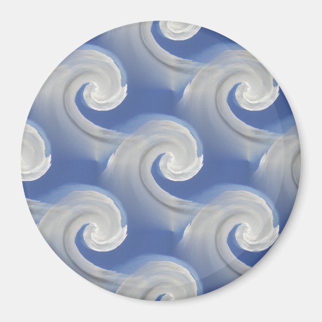 Dragons in the sky.... magnet (Front)