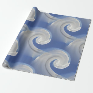 Dragons in the sky... wrapping paper