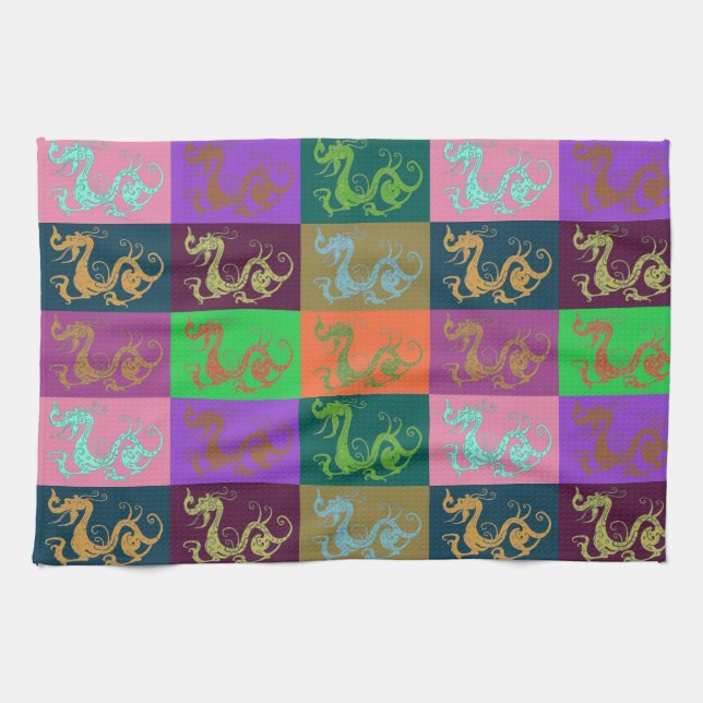 Dragons Kitchen Towels (Horizontal)