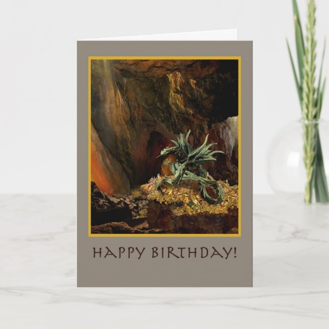 Dragon's Lair birthday card (Front)