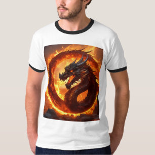 Dragon's Lair: Unleash the Fire Within" T-Shirt