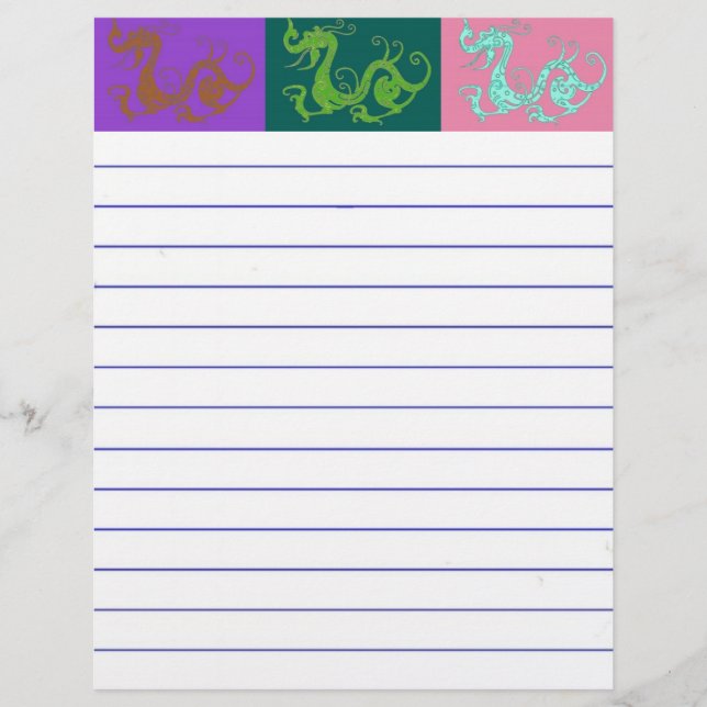 Dragons Letterhead (Front)