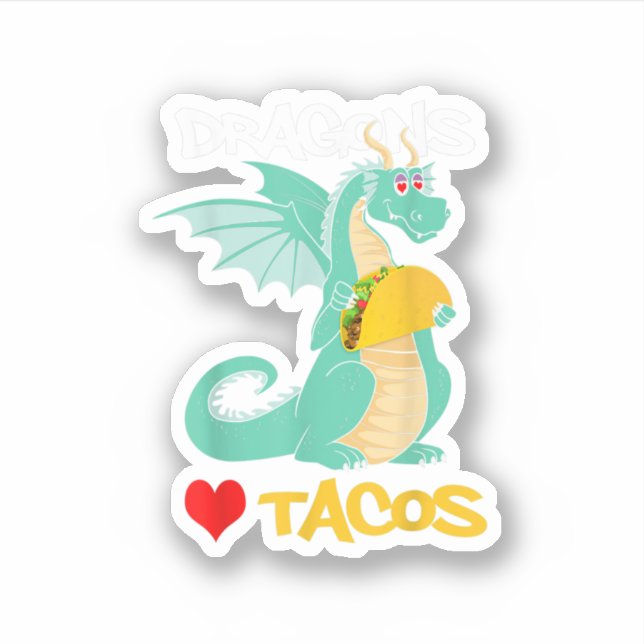 Dragons Love Tacos  (Front)