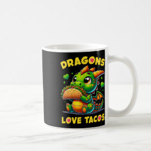 Dragons Love Tacos Cute Cinco De Mayo Mexican Food Coffee Mug