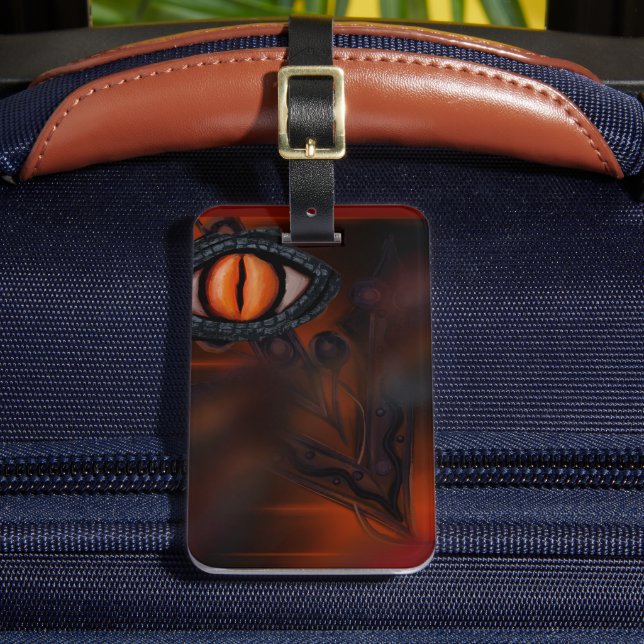 Dragons     luggage tag (Front Insitu 2)
