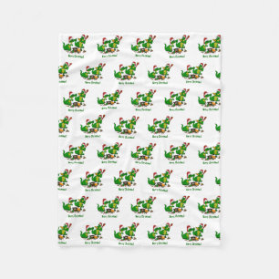 Dragons - Merry Christmas ! - today I will cook Fleece Blanket