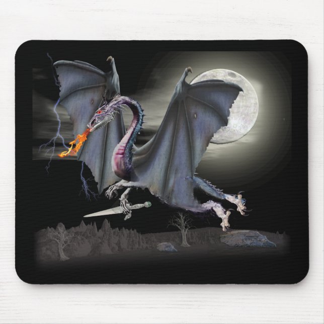 Dragons Mouse Mat (Front)