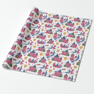 Dragons n' Castles  Wrapping Paper
