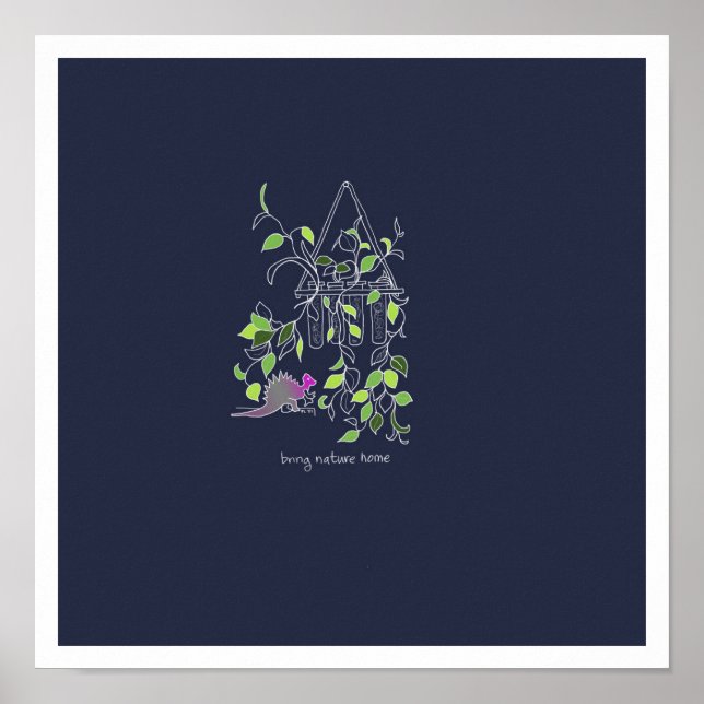 Dragons & Nature Poster (Front)